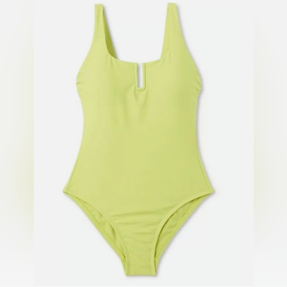 Kona Sol Vibrant Yellow Swimsuit size Lg - Picture 3 of 3